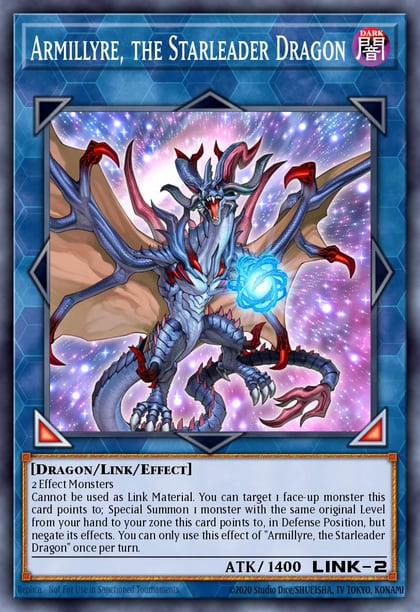 Armillyre, the Starleader Dragon (Starlight Rare), Rarity Collection 5 RA05-EN055