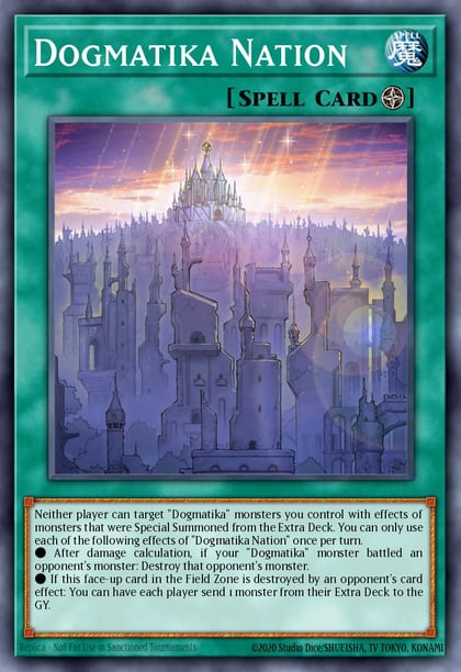 Dogmatika Nation (Ultimate Rare), Rarity Collection 5 RA05-EN066