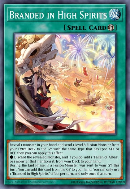 Branded in High Spirits (Secret Rare), Rarity Collection 5 RA05-EN067
