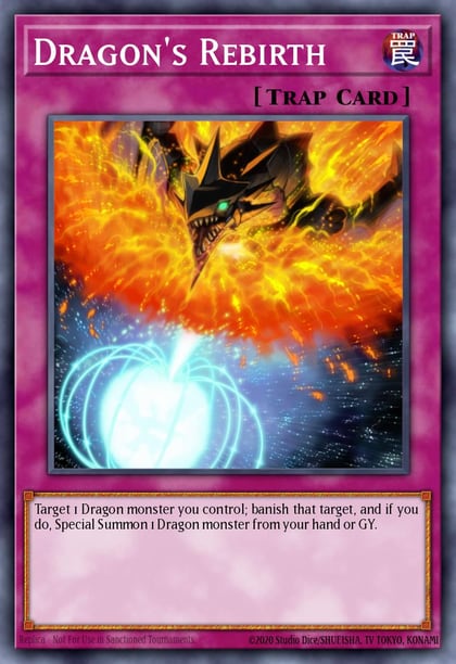 Dragon's Rebirth (Starlight Rare), Rarity Collection 5 RA05-EN078