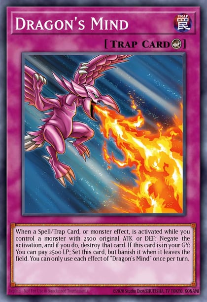 Dragon's Mind (Ultra Rare), Rarity Collection 5 RA05-EN082
