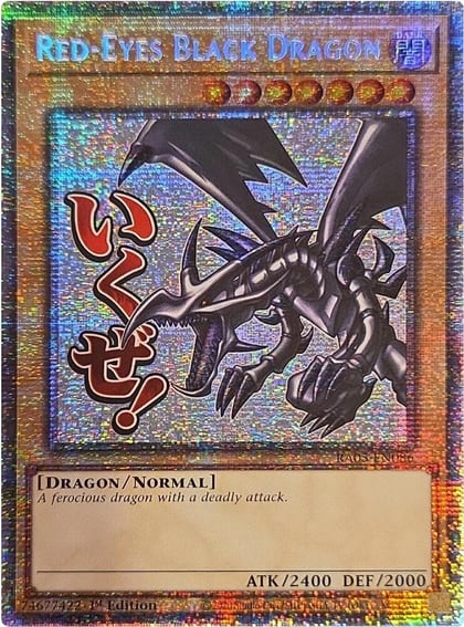 Red-Eyes Black Dragon (Starlight Rare), Rarity Collection 5 RA05-EN086