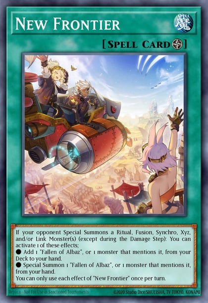 New Frontier, Rarity Collection 5 RA05-EN121