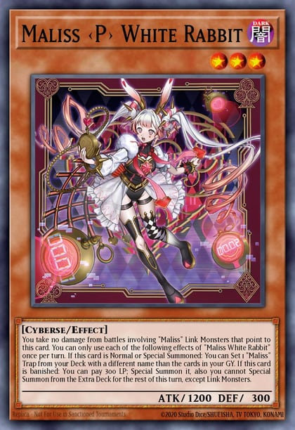 Maliss P White Rabbit (Starlight Rare), Rarity Collection 5 RA05-EN136