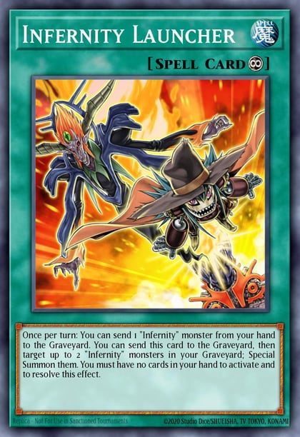 Infernity Launcher, Rarity Collection 5 RA05-EN139
