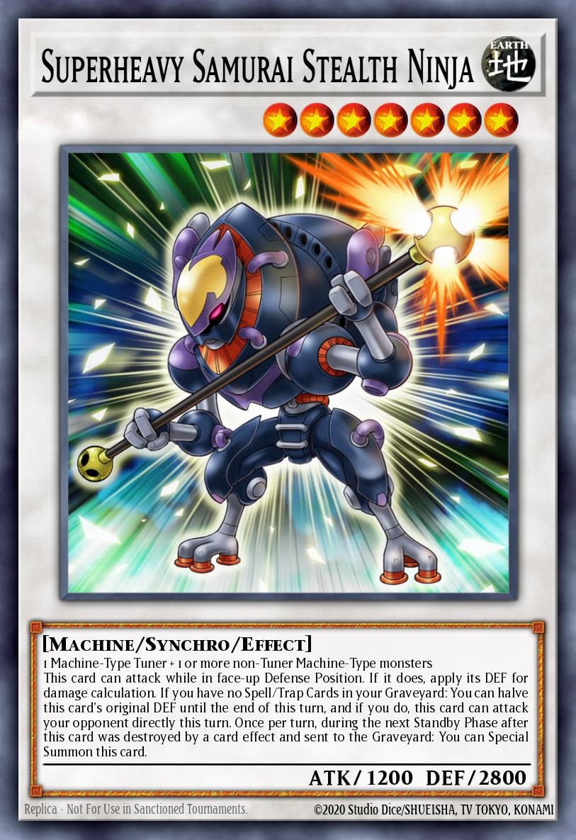 Superheavy Samurai Stealth Ninja, Raging Tempest RATE-EN044