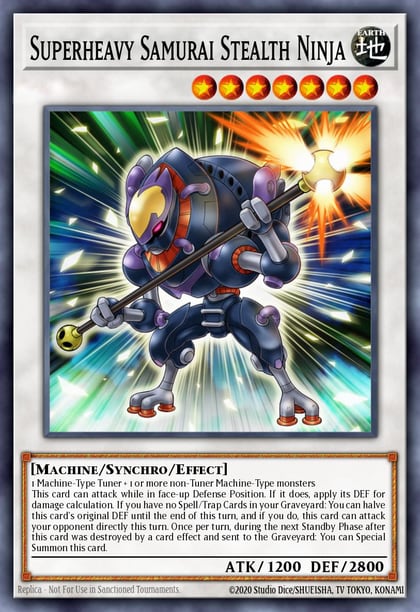 Superheavy Samurai Stealth Ninja, Raging Tempest RATE-EN044
