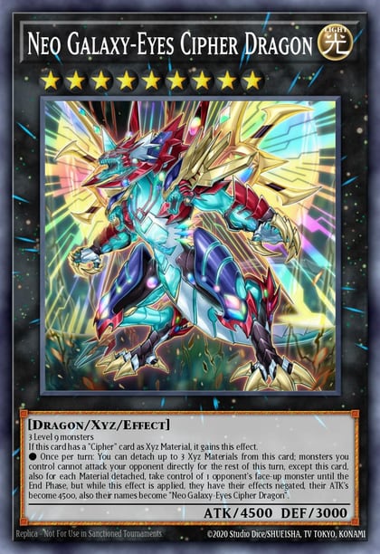 Neo Galaxy-Eyes Cipher Dragon, Raging Tempest RATE-EN049