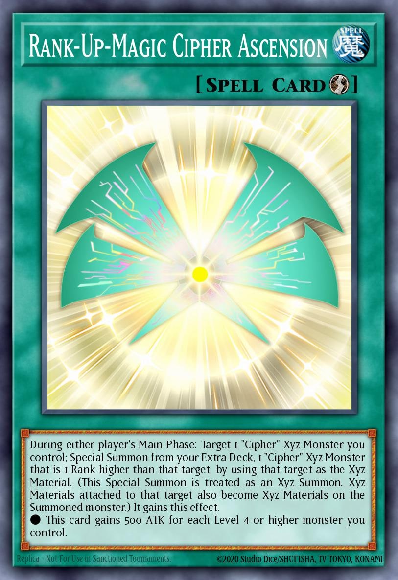 Rank-Up-Magic Cipher Ascension, Raging Tempest RATE-EN056