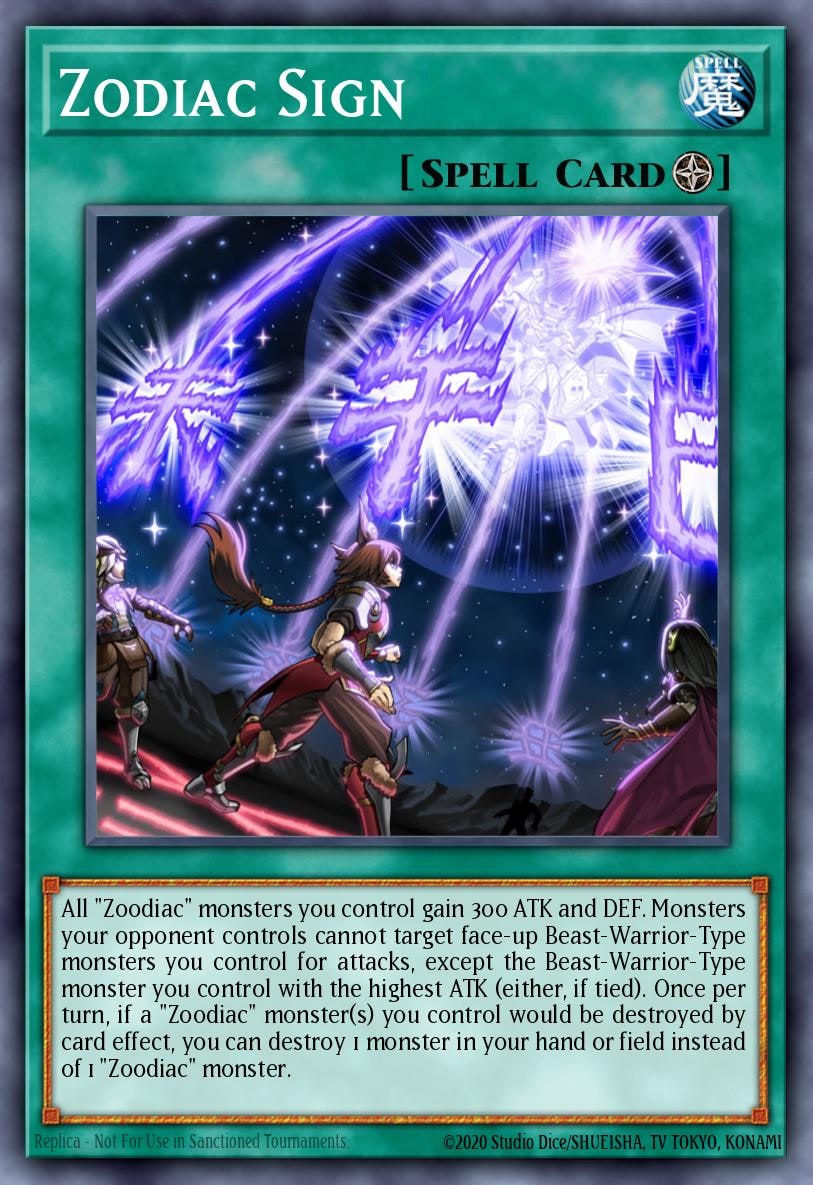 Zodiac Sign, Raging Tempest RATE-EN058