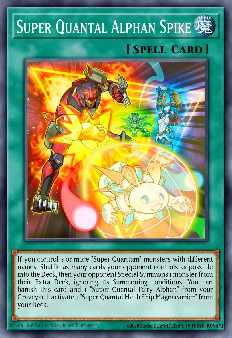 Super Quantal Alphan Spike, Raging Tempest RATE-EN063