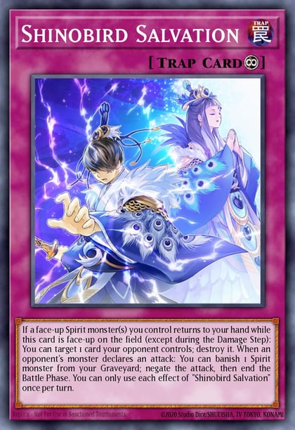 Shinobird Salvation, Raging Tempest RATE-EN072
