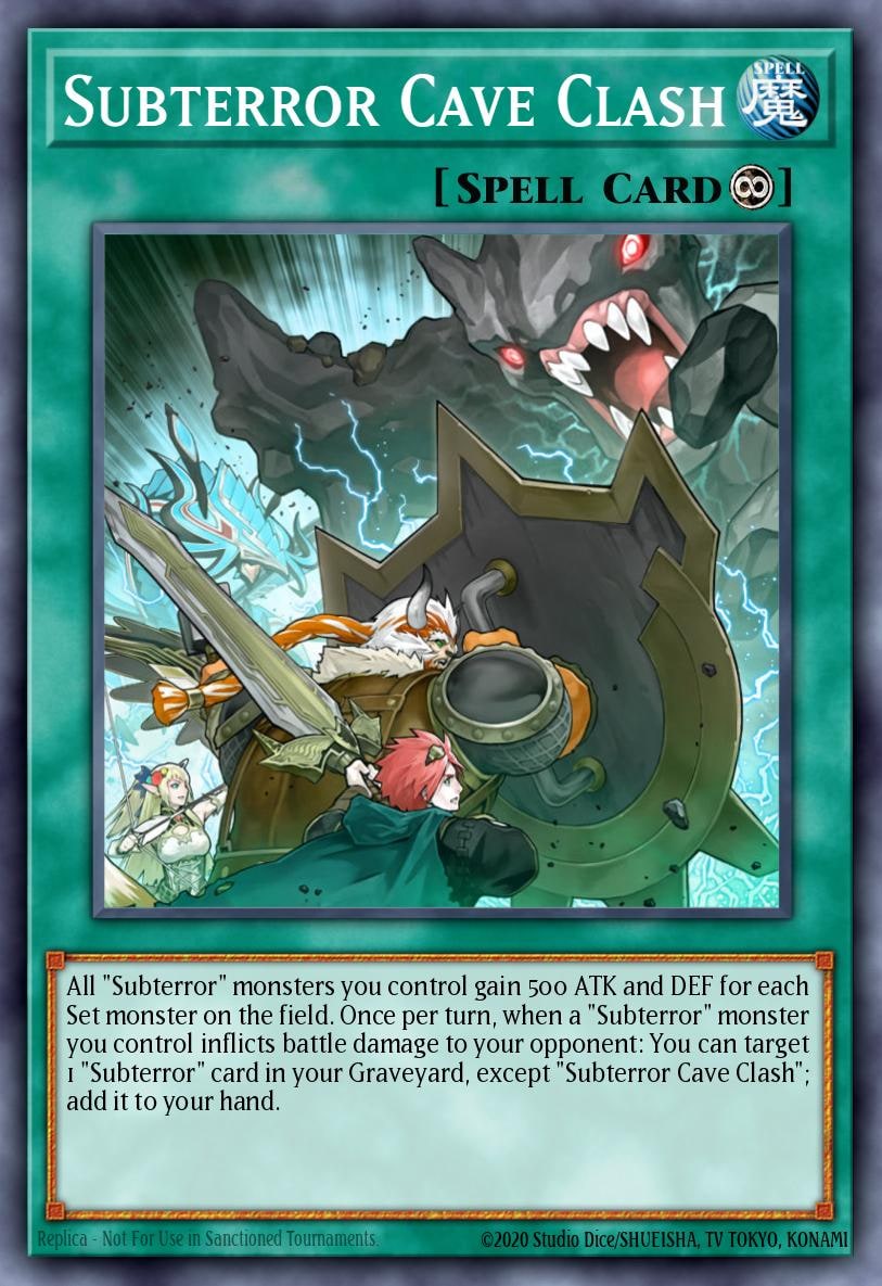 Subterror Cave Clash, Raging Tempest RATE-EN085