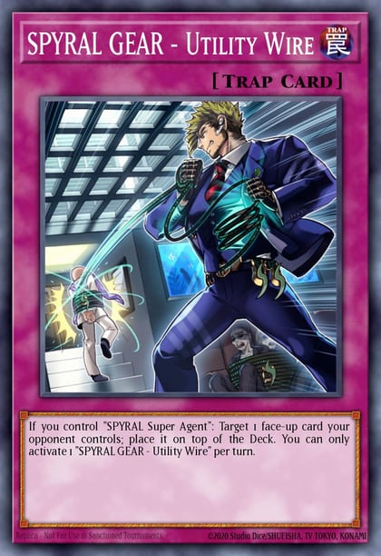 SPYRAL GEAR - Utility Wire, Raging Tempest RATE-EN088