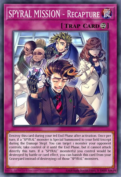 SPYRAL MISSION - Recapture, Raging Tempest RATE-EN089