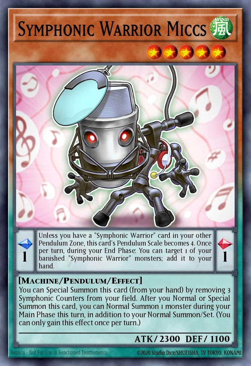 Symphonic Warrior Miccs, Raging Tempest RATE-EN096