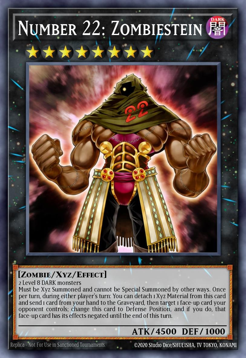 Number 22: Zombiestein, Raging Tempest RATE-ENSE1