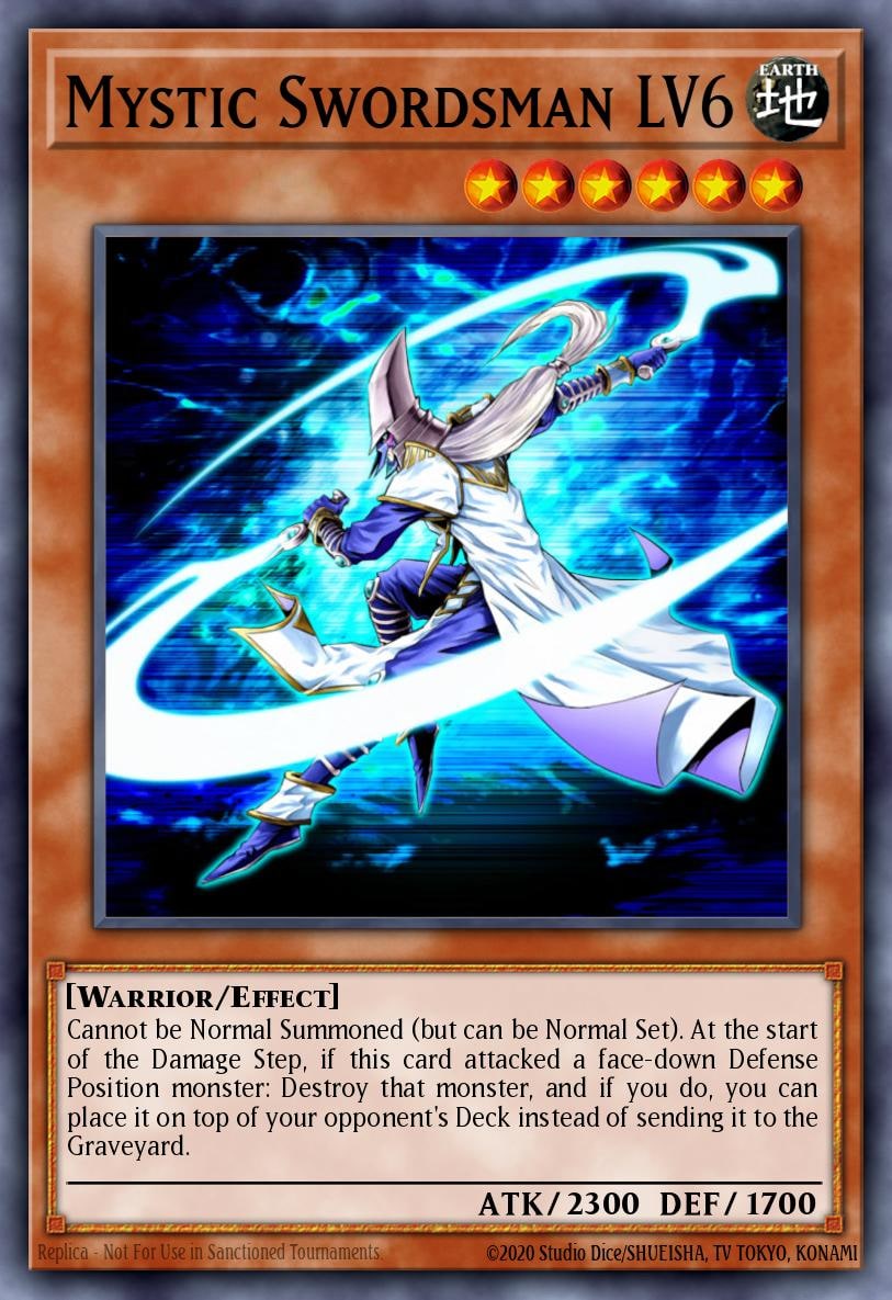 Mystic Swordsman LV6, Rise of Destiny RDS-EN008