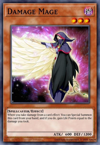 Damage Mage, Return of the Duelist REDU-EN002