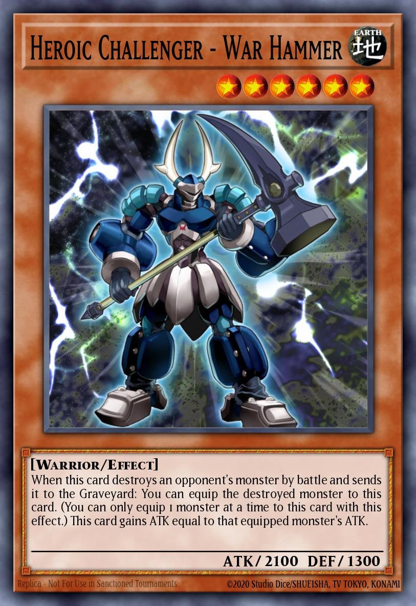 Heroic Challenger - War Hammer, Return of the Duelist REDU-EN006
