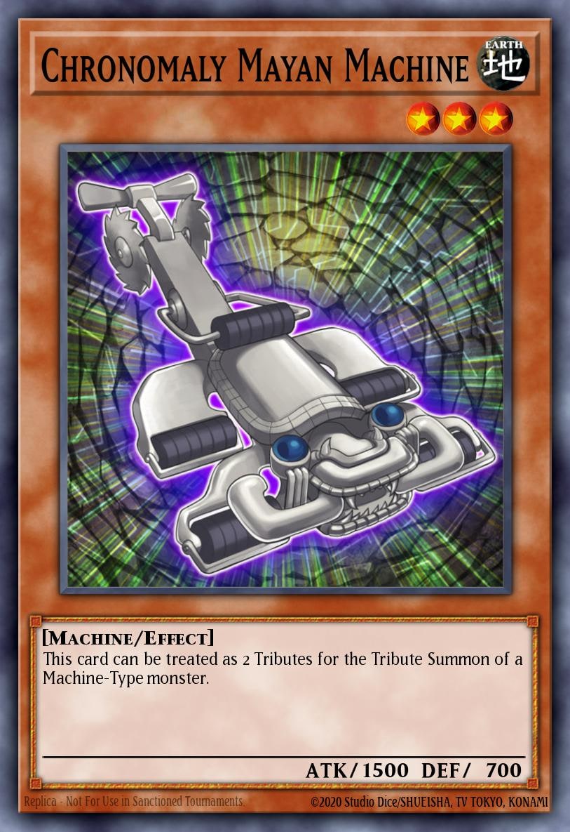 Chronomaly Mayan Machine, Return of the Duelist REDU-EN009