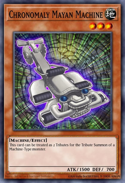 Chronomaly Mayan Machine, Return of the Duelist REDU-EN009