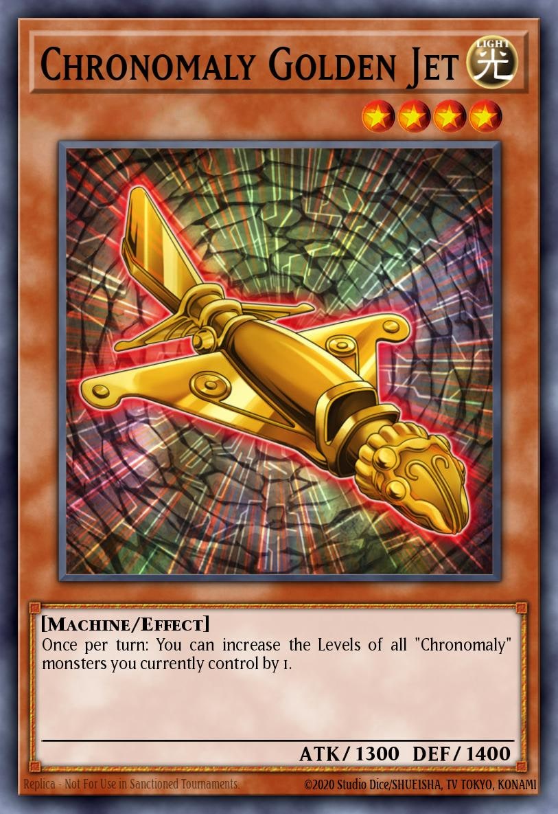 Chronomaly Golden Jet, Return of the Duelist REDU-EN011