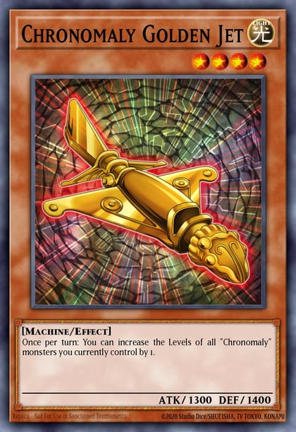 Chronomaly Golden Jet, Return of the Duelist REDU-EN011