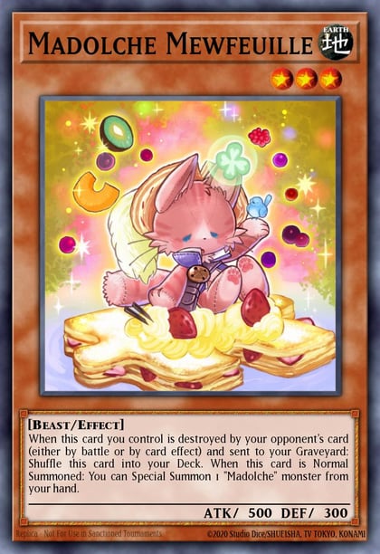 Madolche Mewfeuille, Return of the Duelist REDU-EN021