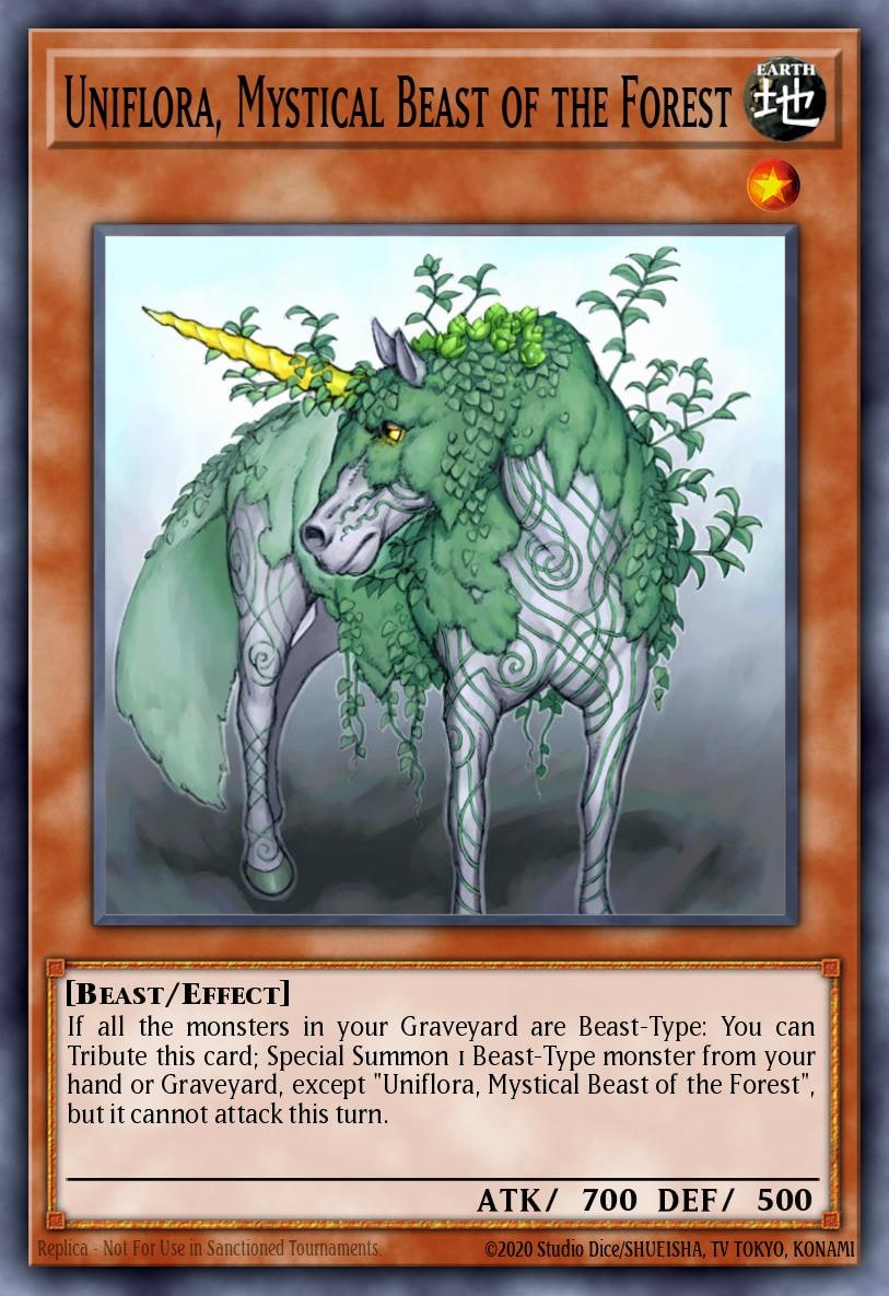Uniflora, Mystical Beast of the Forest, Return of the Duelist REDU-EN031