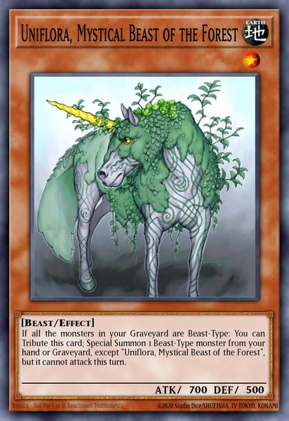 Uniflora, Mystical Beast of the Forest, Return of the Duelist REDU-EN031