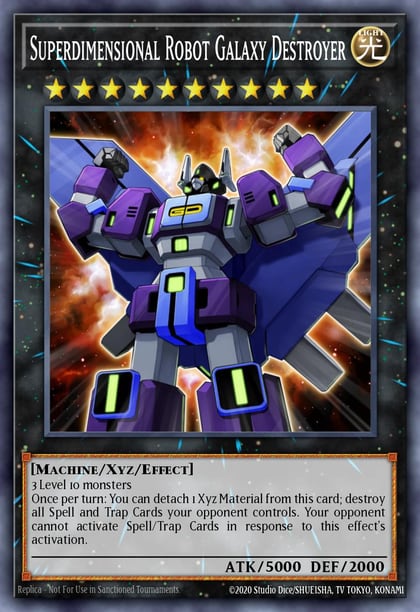 Superdimensional Robot Galaxy Destroyer, Return of the Duelist REDU-EN044