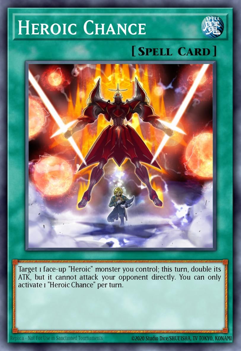 Heroic Chance, Return of the Duelist REDU-EN053