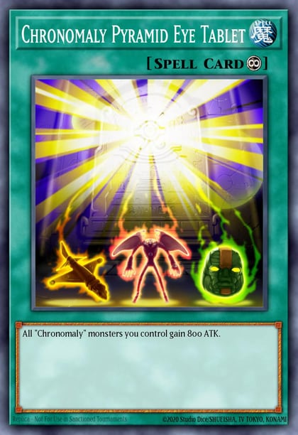 Chronomaly Pyramid Eye Tablet, Return of the Duelist REDU-EN055