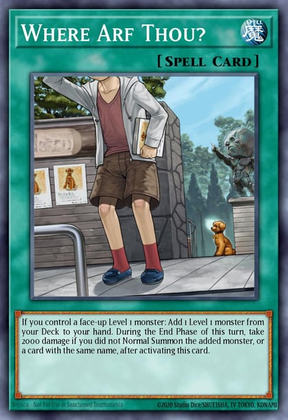 Where Arf Thou?, Return of the Duelist REDU-EN062