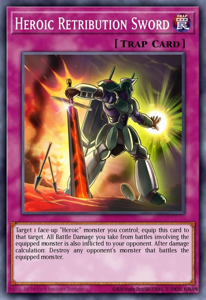 Heroic Retribution Sword, Return of the Duelist REDU-EN068