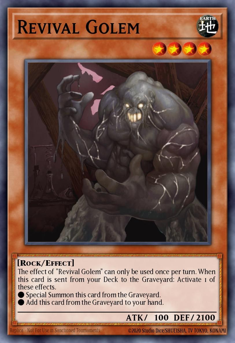 Revival Golem, Return of the Duelist REDU-EN085
