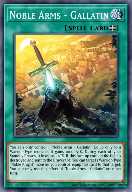 Noble Arms - Gallatin, Return of the Duelist REDU-EN086