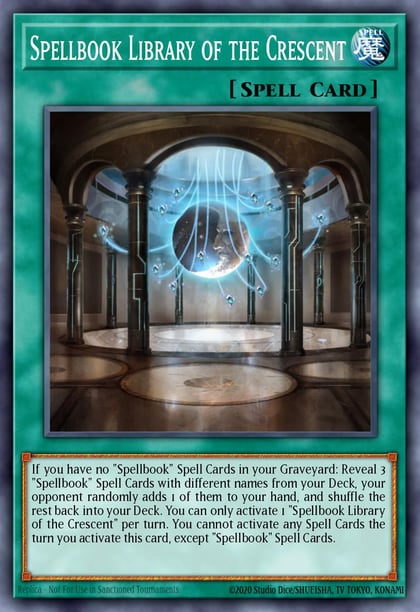 Spellbook Library of the Crescent, Return of the Duelist REDU-EN087