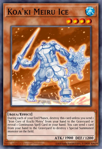Koa'ki Meiru Ice, Raging Battle RGBT-EN025