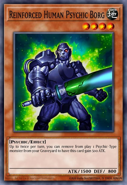 Reinforced Human Psychic Borg, Raging Battle RGBT-EN029