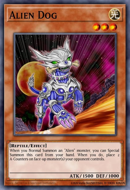 Alien Dog, Raging Battle RGBT-EN033