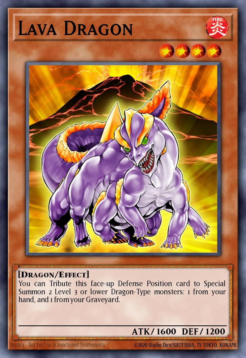 Lava Dragon, Raging Battle RGBT-EN037