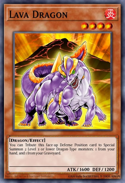 Lava Dragon, Raging Battle RGBT-EN037