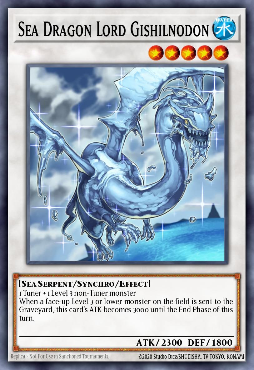 Sea Dragon Lord Gishilnodon, Raging Battle RGBT-EN044