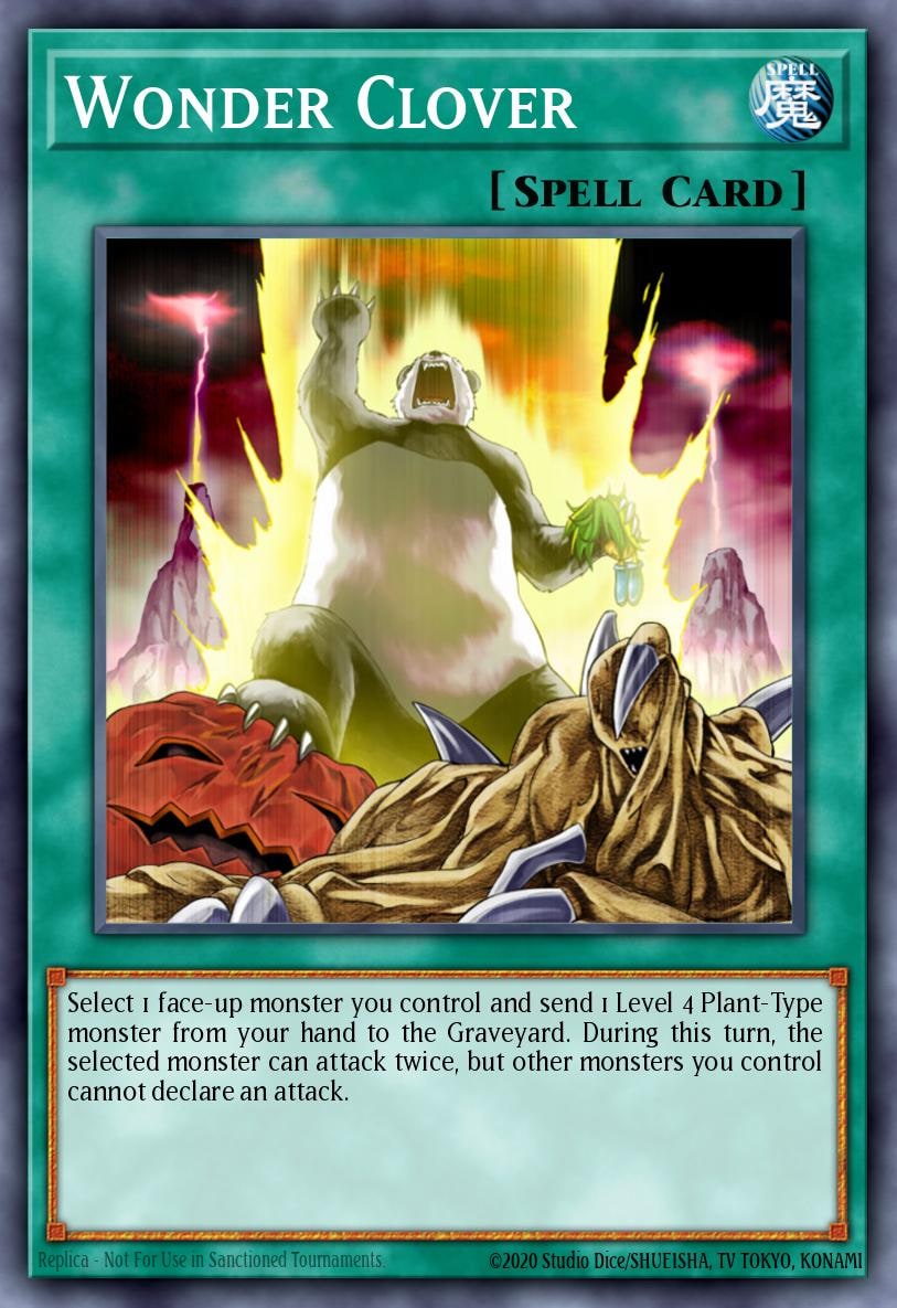 Wonder Clover, Raging Battle RGBT-EN049