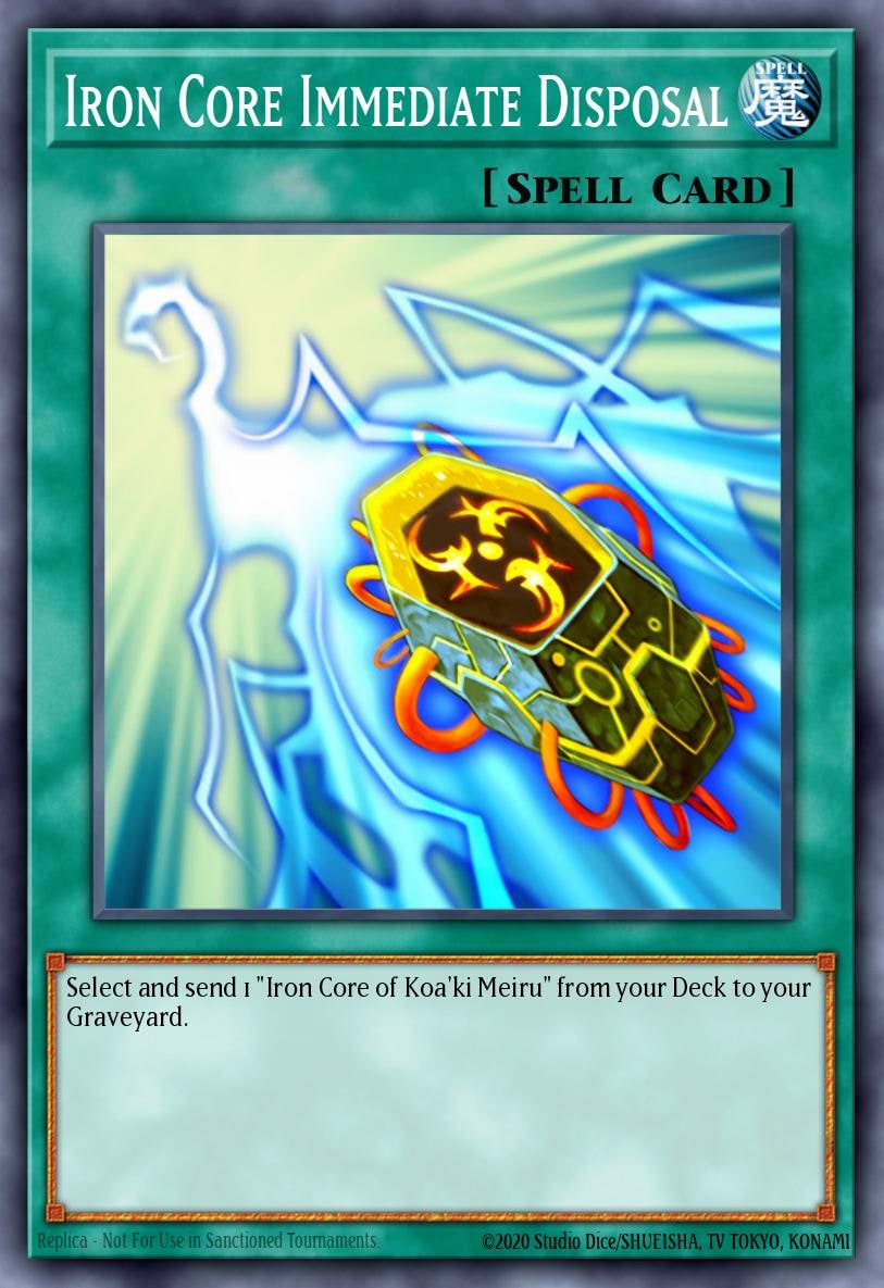 Iron Core Immediate Disposal, Raging Battle RGBT-EN056