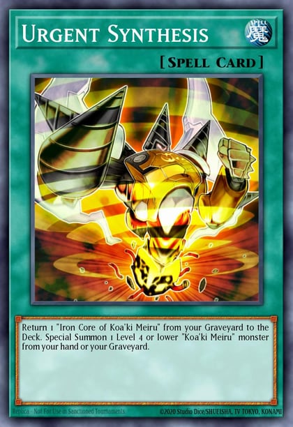 Urgent Synthesis, Raging Battle RGBT-EN057