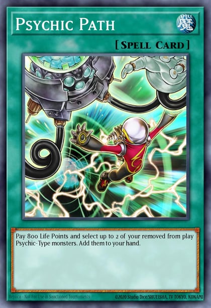 Psychic Path, Raging Battle RGBT-EN058