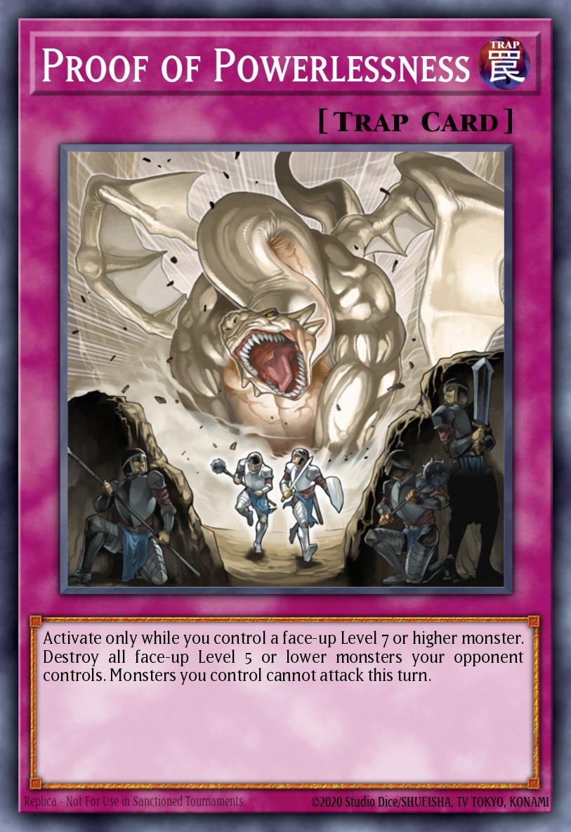 Proof of Powerlessness, Raging Battle RGBT-EN076